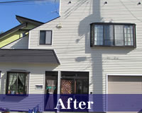 樹脂サイディング 外壁リフォーム 青森県弘前市 樹脂サイディング 外壁リフォーム
