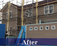 樹脂サイディング 外壁リフォーム 宮城県名取市 樹脂サイディング 外壁リフォーム