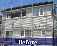 樹脂サイディング 外壁リフォーム 岩手県盛岡市 樹脂サイディング 外壁リフォーム