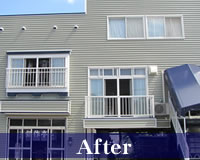 樹脂サイディング 外壁リフォーム 青森県 弘前市紺屋町 樹脂サイディング 外壁リフォーム