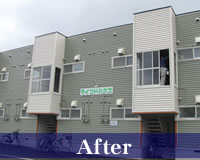 樹脂サイディング 外壁修復 青森県 弘前市文京町
マインドハウス
樹脂サイディング 外壁修復