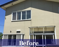 樹脂サイディング 外壁リフォーム 青森県つがる市稲垣村 樹脂サイディング 外壁リフォーム