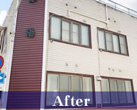樹脂サイディング 外壁リフォーム 青森県大鰐町赤湯 樹脂サイディング 外壁リフォーム