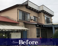 樹脂サイディング 外壁リフォーム 青森県弘前市黒滝 S邸 樹脂サイディング 外壁リフォーム