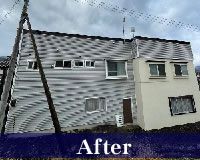 樹脂サイディング 外壁リフォーム 青森県大鰐町 O藤様邸 樹脂サイディング 外壁リフォーム