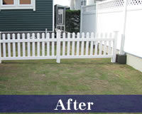 バイナルフェンス施工 青森県弘前市安原 バイナルフェンス施工