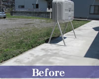 バイナルフェンス施工 青森県横浜町 バイナルフェンス施工