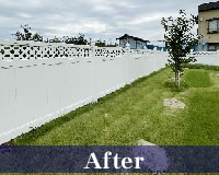 バイナルフェンス施工 青森県平川市 バイナルフェンス施工